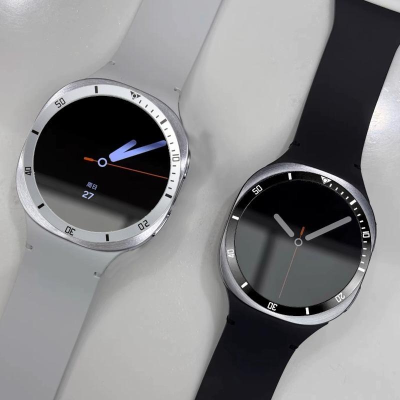 Bezel Ring For Samsung Galaxy Watch 8 40 44mm Watch Decoration Sport Metal Stainless Steel Protection For Samsung Watch 8 Bumper