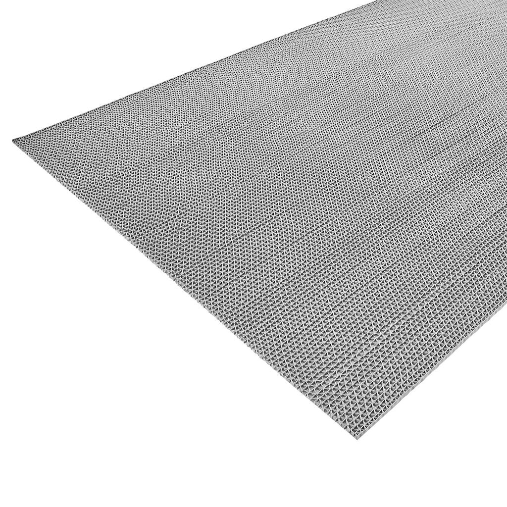 VEVOR Drainage Mat, 3 X 16.4 Ft, PVC Non Slip Commercial Floor Mat, Wet Area Water Drain Splash Matting Hollow Doormat Roll