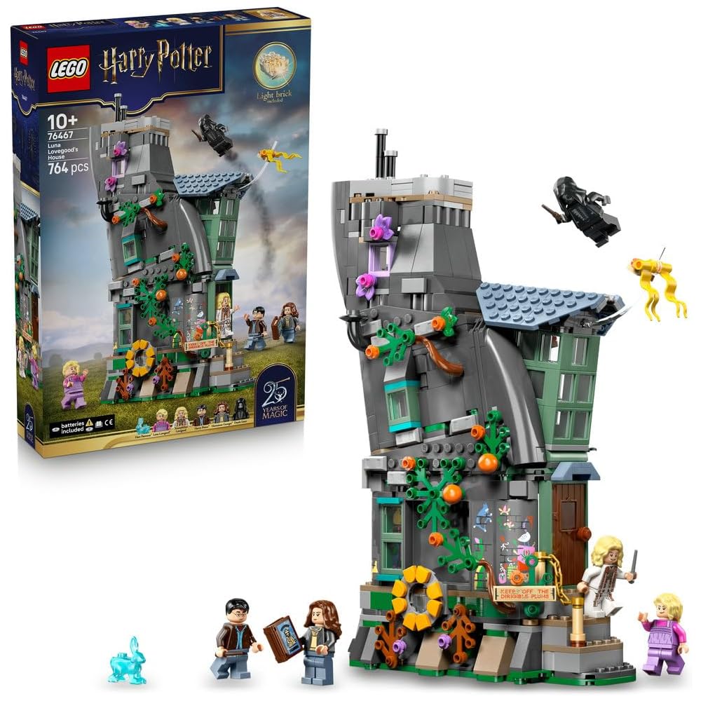 

Конструктор LEGO Гарри Поттер Дом Луны Лавгуд 10+ Лет Детские Игрушки 76467