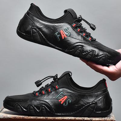 Moccasins For Men Fashion Men's Shoes Breathable Comfortable Car Driving Shoes