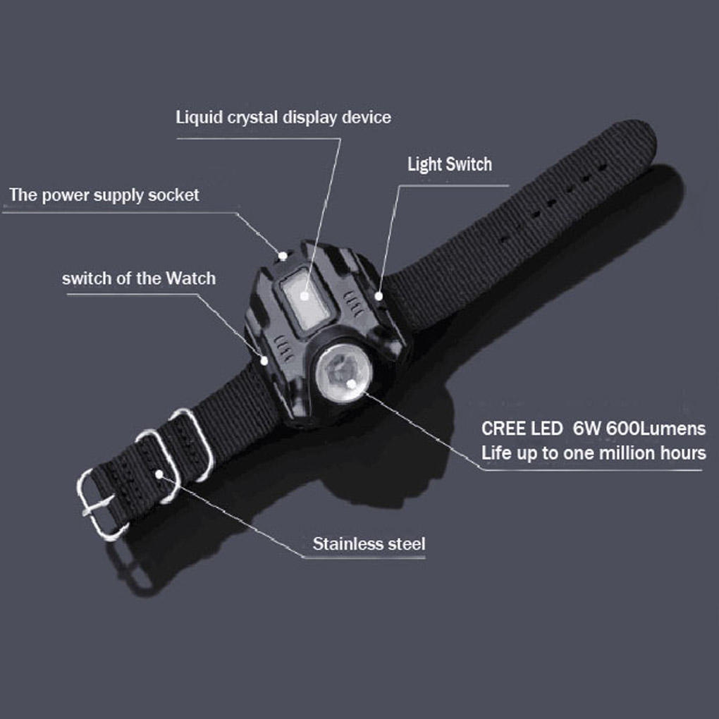 wrist watch flashlight
