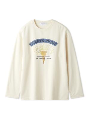 GELATO PIQUE [Homme] Soft Cream T-Shirt Pmct244953