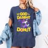 Dungeon Crawler Carl Shirt Goddamnit Donut SciFi Tee Vintage Style Fashion Graphic Tee TShirt Gift for Women Unisex TShirt