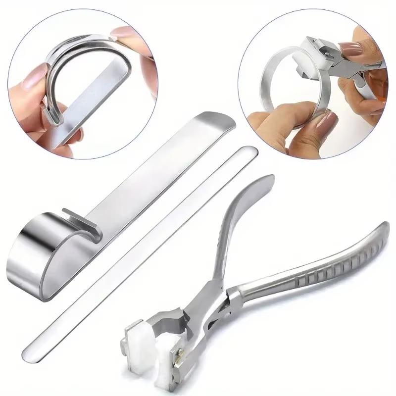 

3pcs/set Simple Metal Bracelet Bending Device Bracelet Bending Fixture Tool DIY Bracelet Tool 3pcs/set серебряный