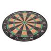 17 Inch Dart Board Game Set Double Sided Magnetic Dart Board with Magnetic Darts Brown