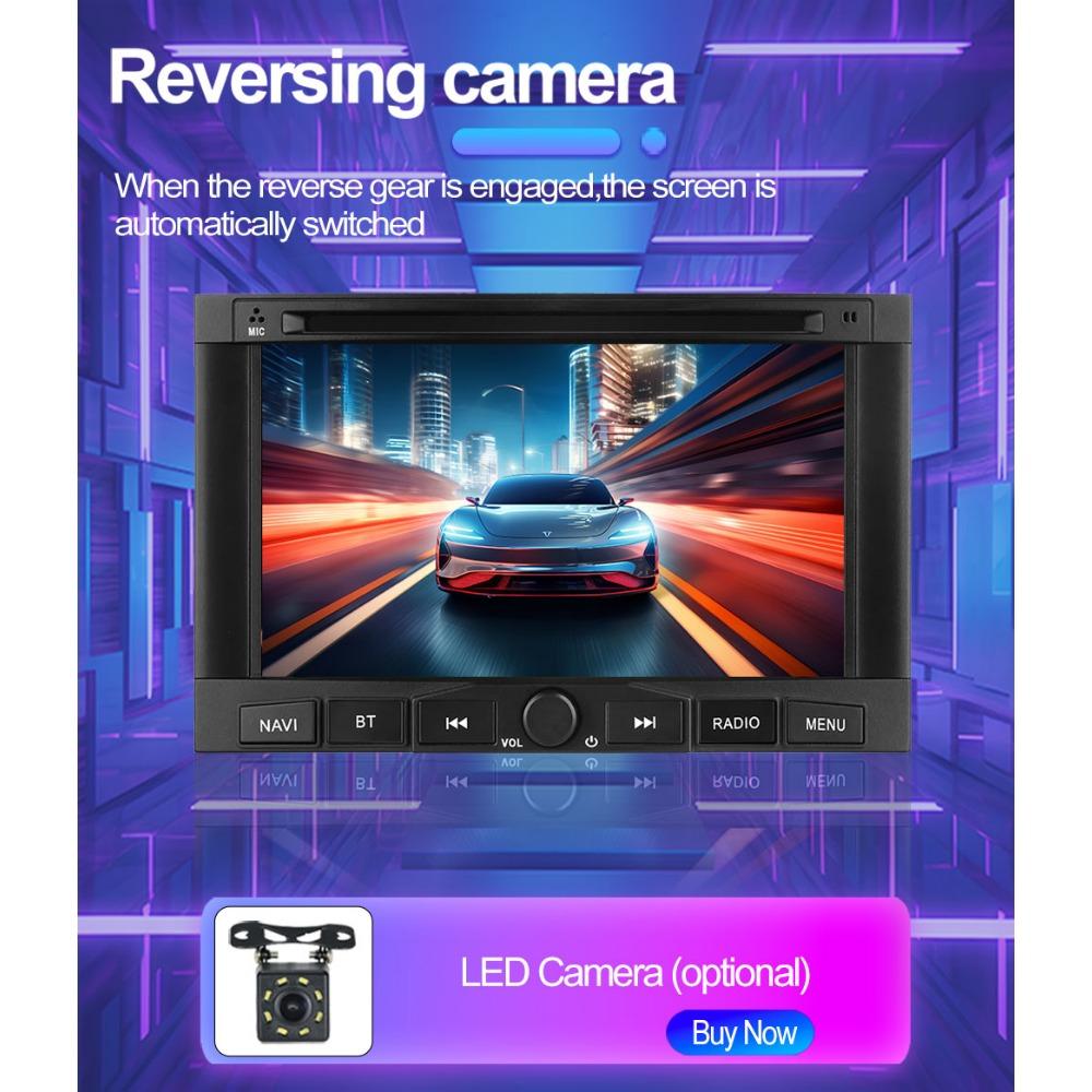 7 tums bilradio Android för Peugeot 3008 5008 2010-2016 Auto Multimedia Stereo Navigation 1+32GB