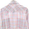 Wrangler 70s Vintage Check Pattern Long Sleeve Western Shirt Light Blue Men's Used
