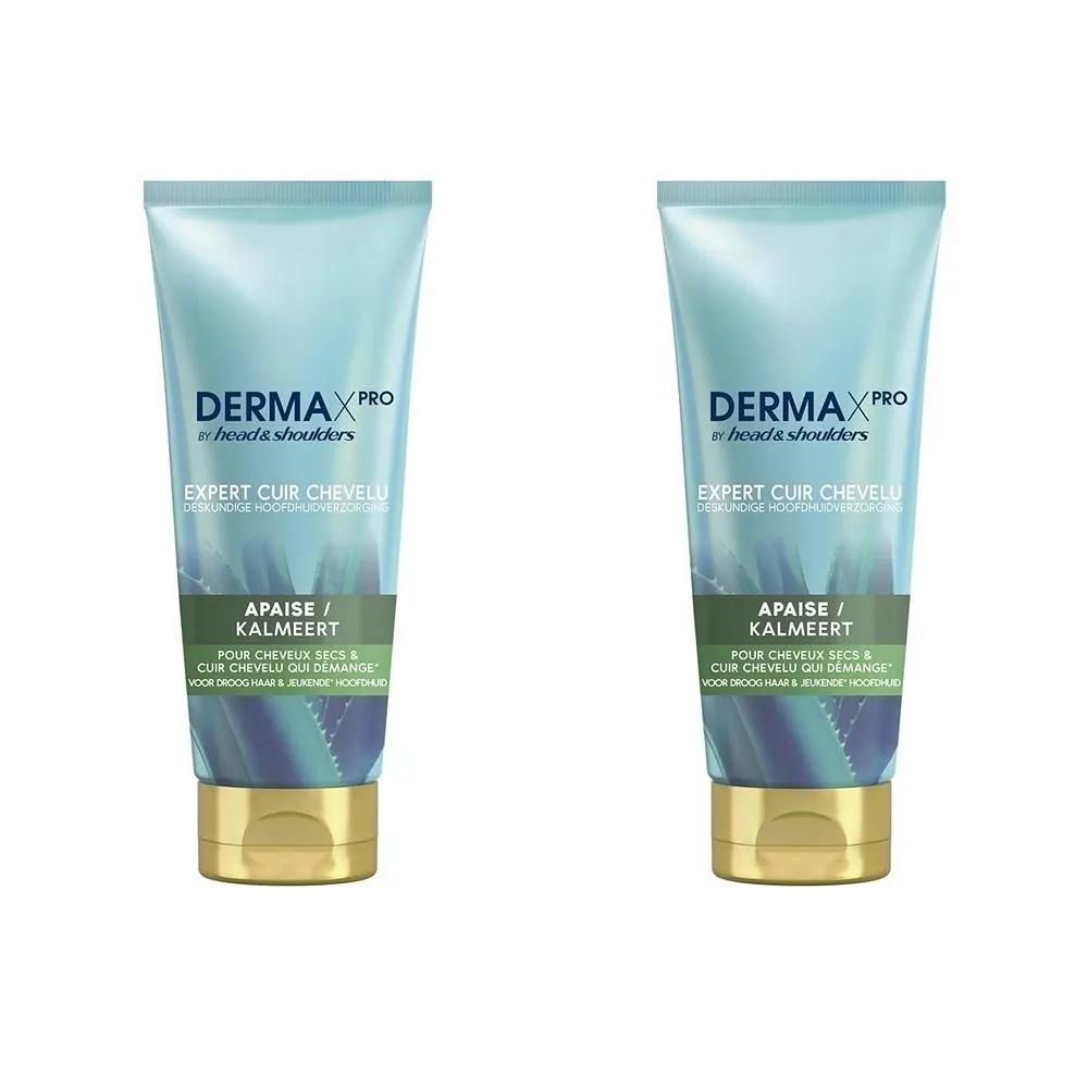 Head & Shoulders Успокаивающий кондиционер 200 мл 2 шт. Dermaxpro HEAD & SHOULDERS Успокаивающий кондиционер