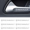 Adesivi Emblema Distintivo Auto Parafango Laterale Finestrino Carrozzeria Audio per Renault Megane 3 2 4 Clio4 5 Captur Trafic Scenic2