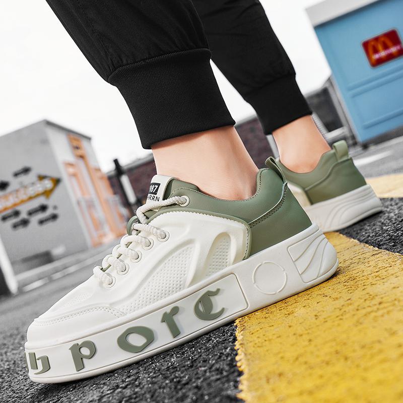 2025 winter breathable board shoes thin dirt-resistant versatile low-top thick-soled height-increasing super soft fashion mesh shoes casual shoes