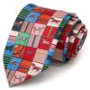 Men's Classic 8cm Animal Horse Graffiti Printed Tie Wedding Business Necktie Accessory Gift