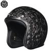 Carbon Fiber Retro Half Helmet for Men and Women - Electric Scooter & Outdoor Riding