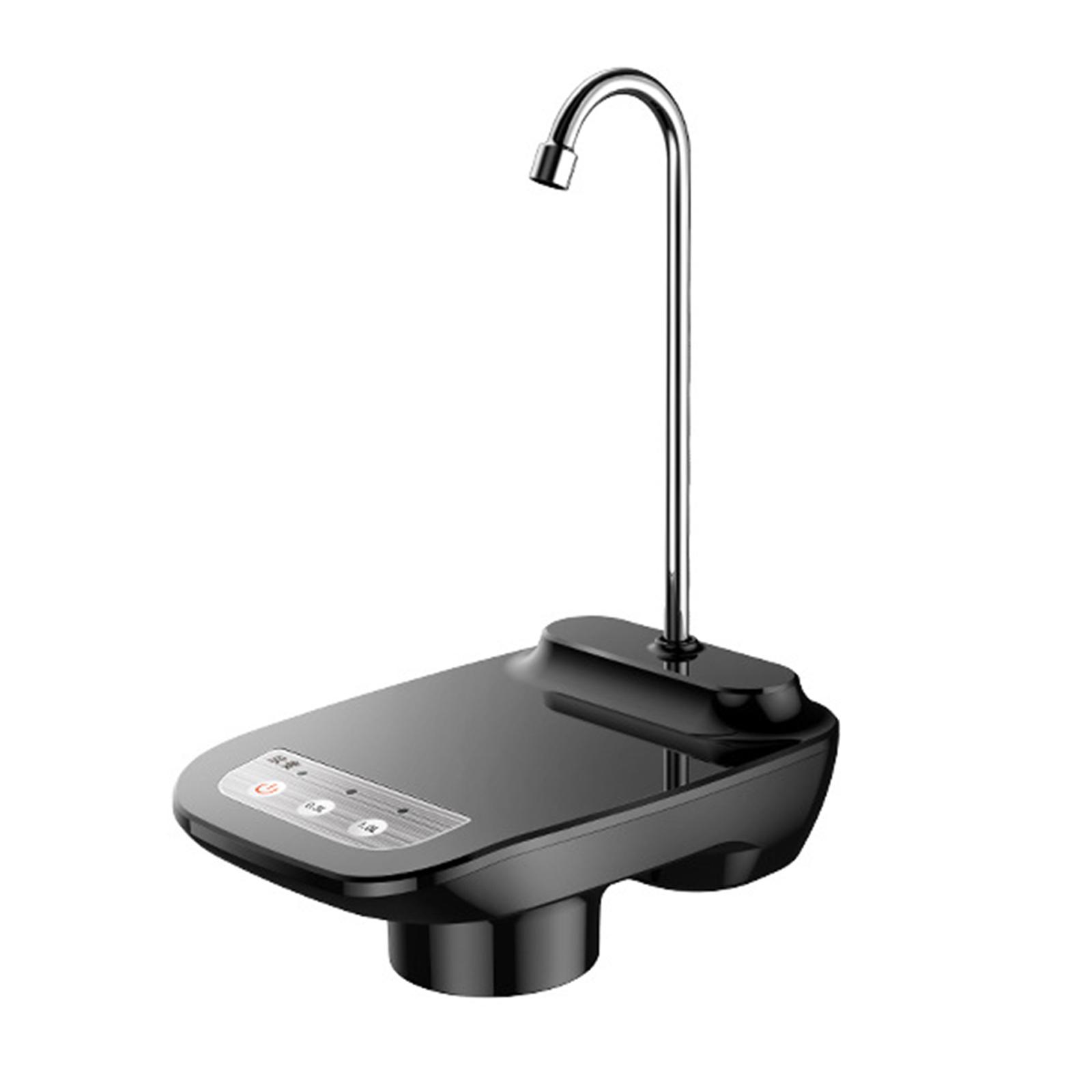 

Автоматический насос для бутылей с питьевой водой Портативный перезаряжаемый бытовой диспенсер для воды 1200 мАч Низкий уровень шума для дома кухни офиса