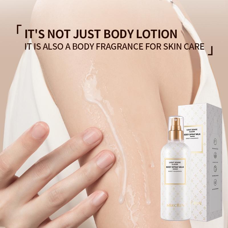 MERCILEN 260ML Body Lotion Moisturizing Body Care Floral Hydrating Body Lotion