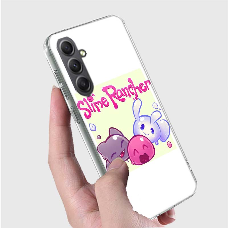 S-Slime R-Rancher Game Phone Case for Samsung A16 A26 A36 A56 A17 A37 A57 A07 A06 A02S A03 A04S A05S Galaxy Note 20 10 A50S A71