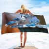 Bird Beach Towels Quick Dry Microfiber Soft and Absorbent Bath Towel Outdoor Travel Oversized Large Beach Towel for Adults Kids