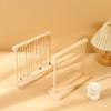 Sturdy Natural Wood Necklace Rack Quality Wood Necklace Showcases Easy Access Stand Rack for Daily Use and Storage