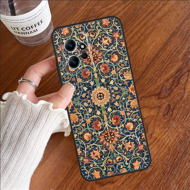 William Morris Case For Xiaomi Redmi 13C 14C 10C 12C Redmi Note 14 12 11 9 10 13 Pro 9S 10S 11S 12S Cover