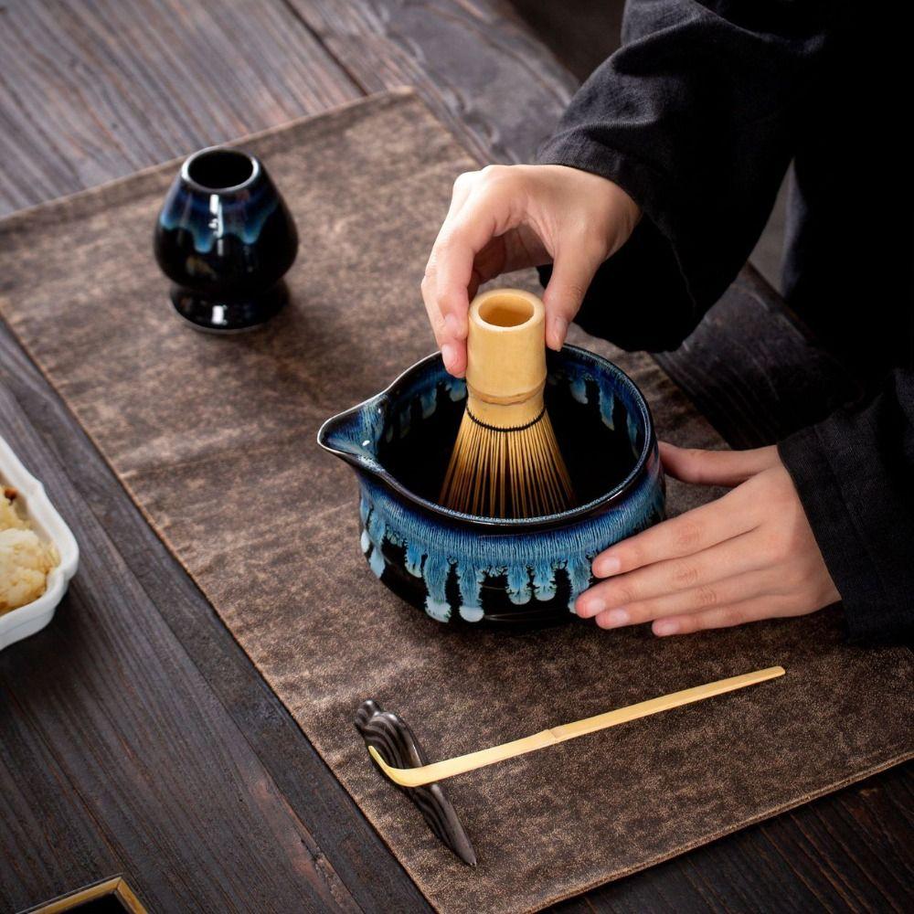 Matcha Besenhalter Japanisches Matcha Tee Set Matcha Schale Matcha Zubereitungsset Teeliebhaber