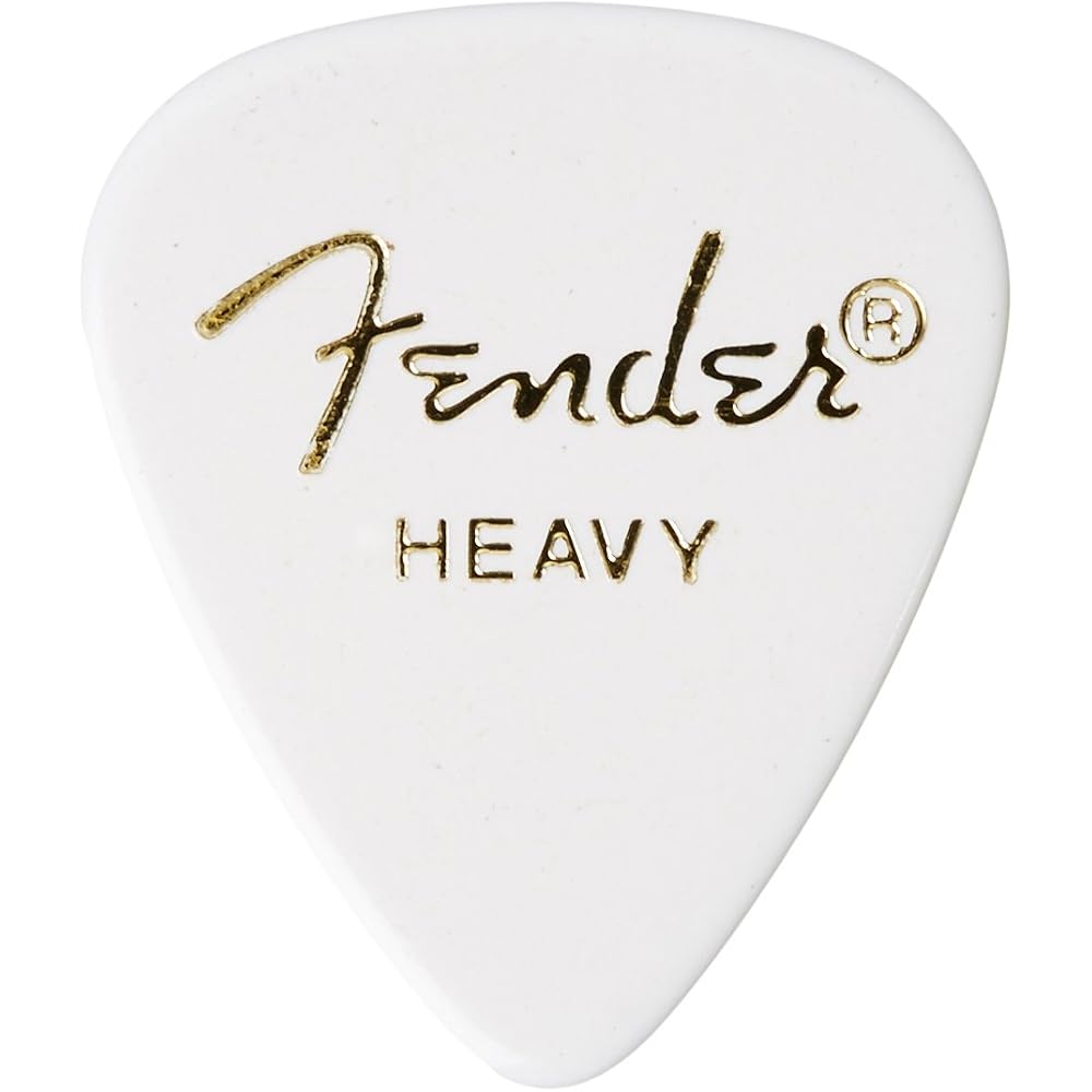 Fender Pick 351 SHAPE CLASSIC PICKS - 144 COUNT HEAVY, WHITE