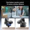 Magnetic Pocket Selfie Stick, 4-in-1 for iPhone with Rechargeable Remote, Portable Extendable Tripod for Travel & Vlogging