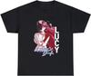 Elfen Lied 'Lucy' Japanese Manga Anime Graphic T Shirt Unisex Heavy Cotton Tee Black