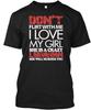 Librarian Girl S Dont Flirt T-Shirt Made In the USA Size To 5XL