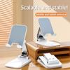 Desktop Foldable Live Drama Chasing Mobile Phone Holder Height Adjustable Tablet Holder Portable Mobile Phone Holder Desktop