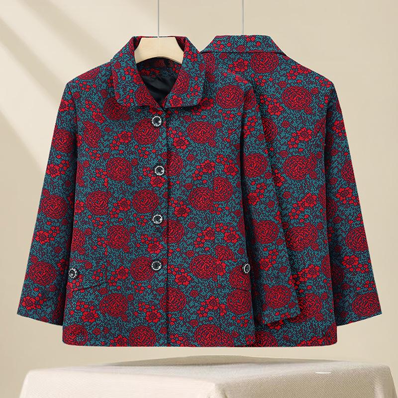 Grandma's Timeless Autumn Coat for Seniors (Ages 60-80) - New 2025 Spring & Autumn Fashion
