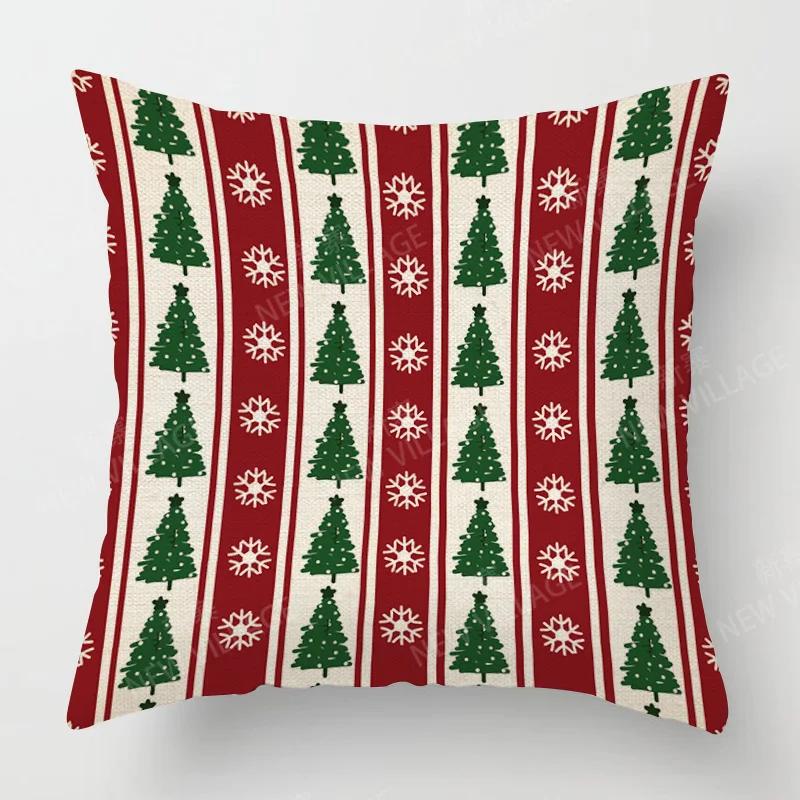 Modern Home Living Room Decor Throw Pillow Covers Cushion Sofa 35X35Cm 40X40 60X60Cm 45X45Cm 40*40Cm Pillowcase Merry Christmas