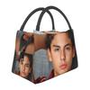 Miguel Cazarez Mora Actor Insulated Lunch Bag for Women Picnic Storage Food Boxes Leakproof Container Cooler Thermal Lunch Box
