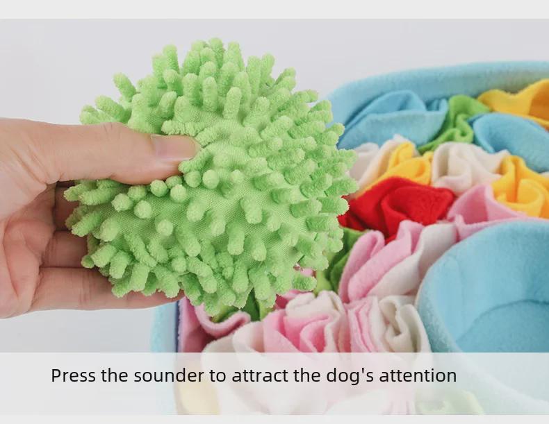 Cross-Border Pet Sniffing Mat: Stress-Relief & Educational Food Storage Toy for Cats & Dogs, All-Season Play & Interaction