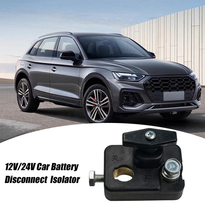 Battery Isolator Button 12v/24v Safety Battery Cutoff Button Heavy-Duty Waterproof Auto Parts Vibration-Proof Car Accessories