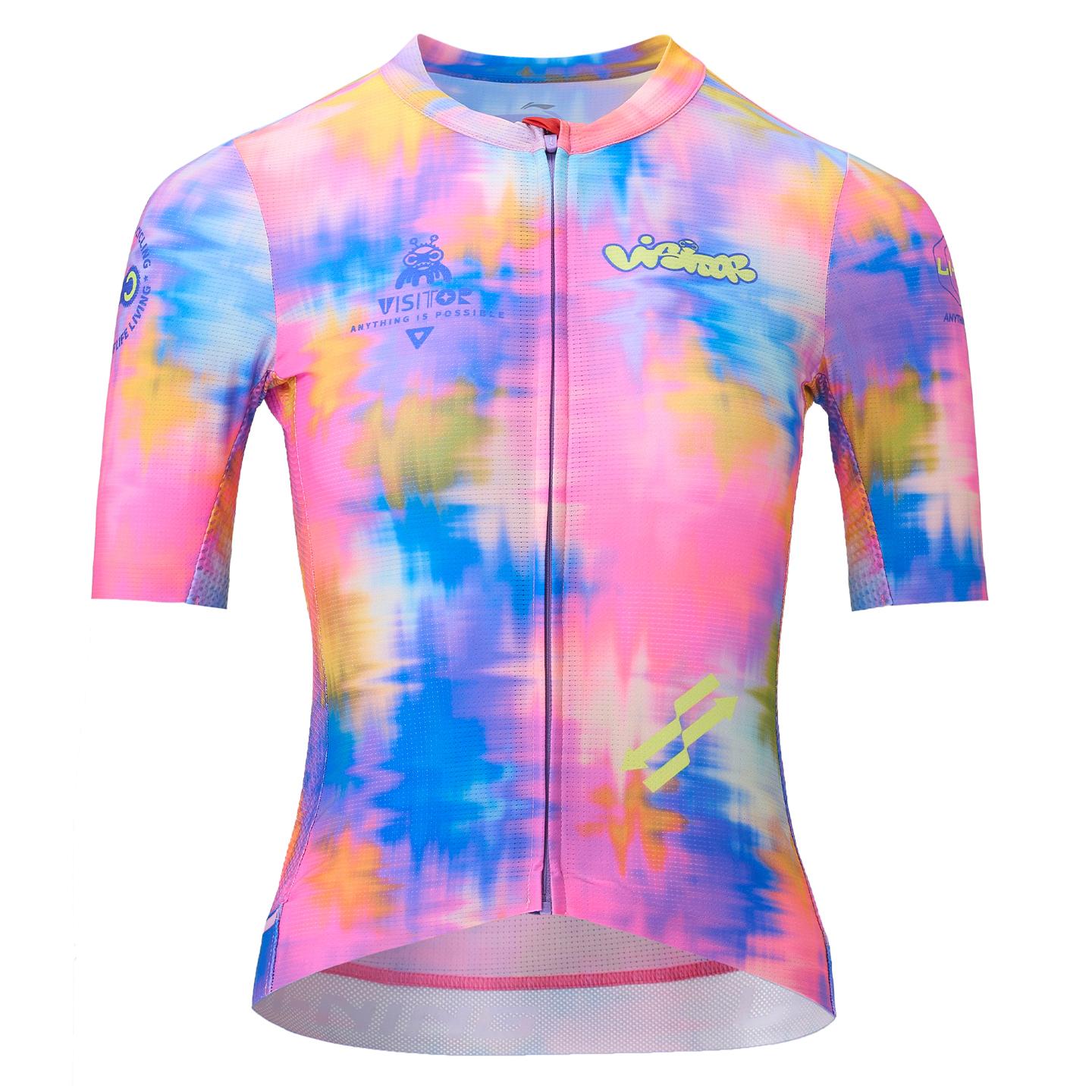 Li Ning Short Sleeved Cycling Clothing Women s LCWY604 L