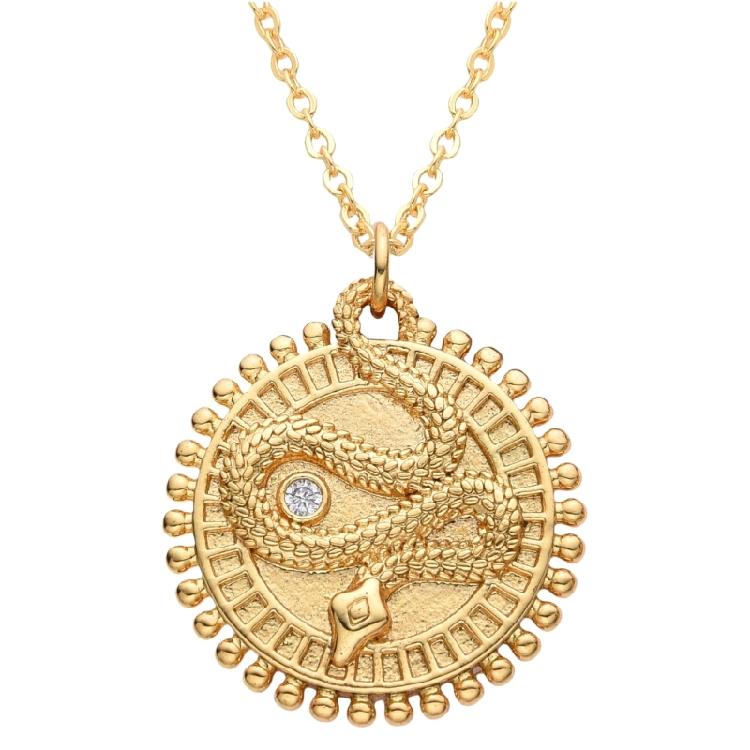 Snake Charm Necklace Enhancing Styles Trendy Women Accessories Fashion Statement Necklace for Parties and Gatherings