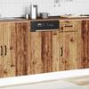 VidaXL Dishwasher Panel Lucca Old Wood Engineered Wood, Dishwasher Front Panel, Panel, Panel 853895