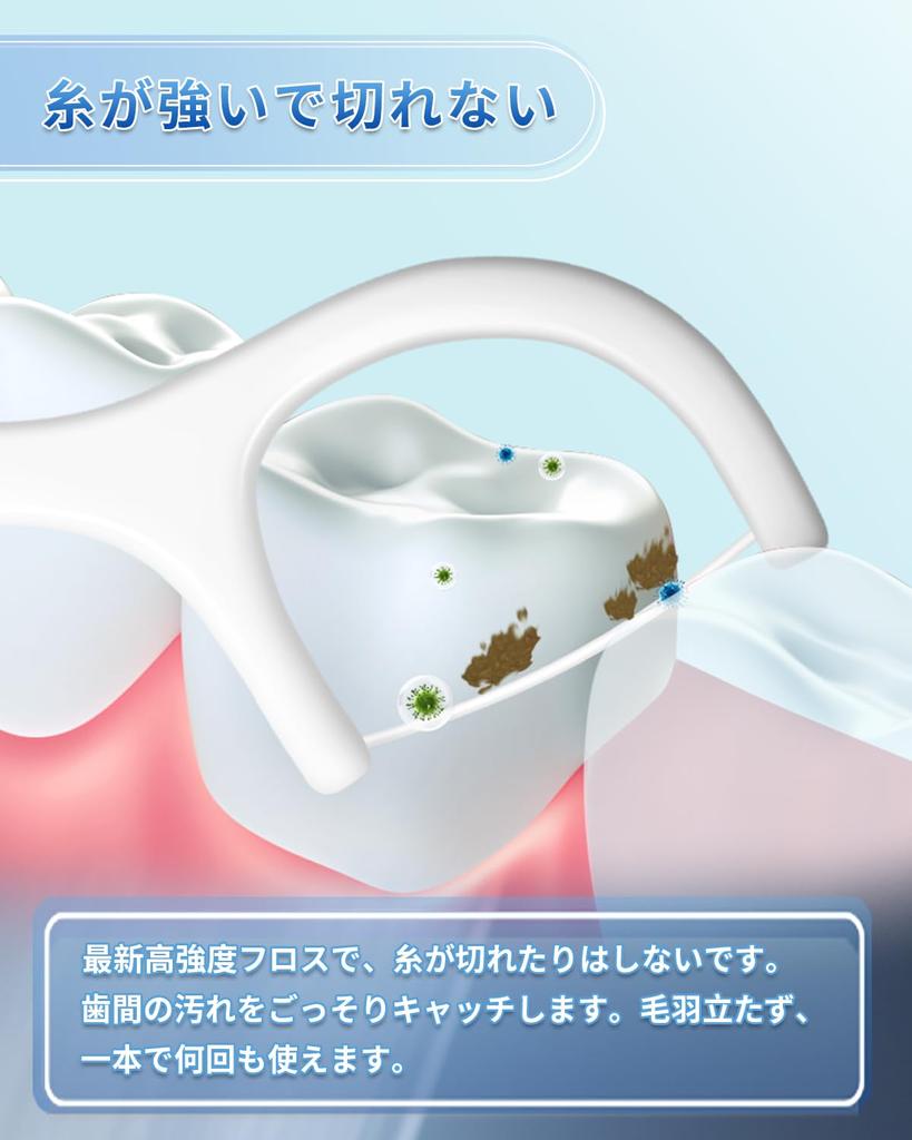 Floss 240 Pieces Strong Extra Fine Dental Floss Highly Durable Floss Easy To Get Into Thin and Narrow Interdental Floss Hard To Cut Interdental Care