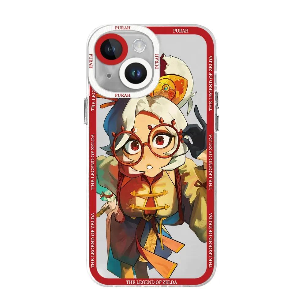 Game The Legend of Zeldas Phone Case For iPhone 16 15 14 13 12 11 Pro Max XS X XR 7 8 SE Link Mipha Cover