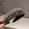 Headband Headwear Versatile Headbands Silver Color Hairbands Velvet for Women Hair Accessories Gifts
