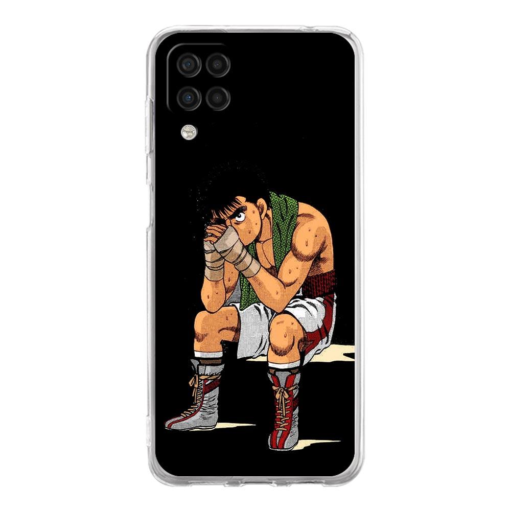 Hajime No Ippo Transparent Phone Case For Samsung Galaxy A51 A71 A21S A12 A11 A31 A41 A03S A13 A33 A73 A53 A52 A32 5G A23 Cover