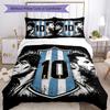 Football Messi Bed Linen Set Design for Dormitory Lightweight Christmas Gift