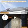 106 LED Solar Light Outdoor Waterproof With Motion Sensor Floodlight Remote Control 4 Modes For Patio Garage Backyard
