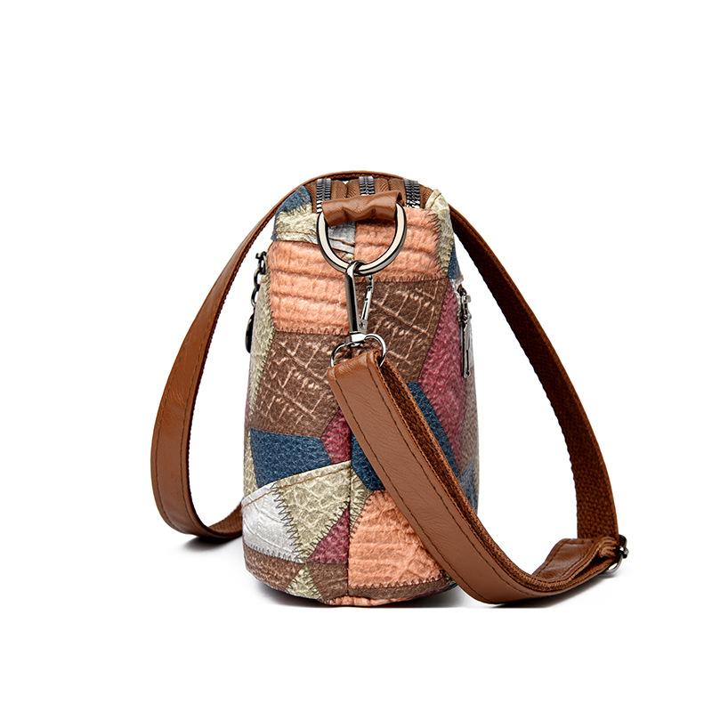 Fashion shoulder bag casual multi-layer messenger bag