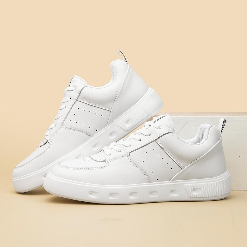 Genuine Leather Mens Casual Shoes Four Seasons Skateboard Footwear Non-slip Male Outdoor Sports Shoes Tenis Masculino Sneakers