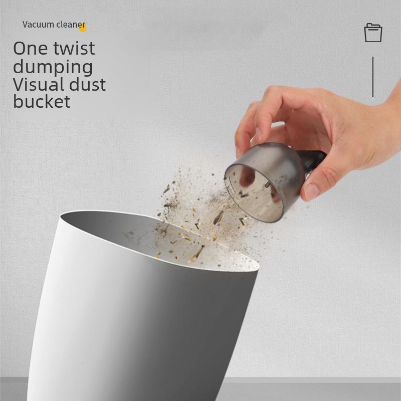 Keledi Wireless High-Power Mini Vacuum Cleaner for Desktop, Office, Home, and Car