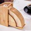 Coffee Filter Paper Holder Storage Box Wood Dust-proof V60 Filter Paper Rack Stand Home Cafe Making Coffee Accessories Coffeware