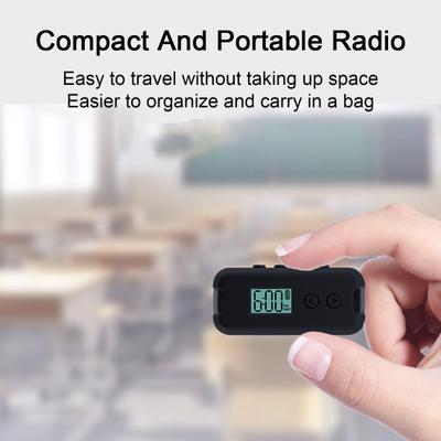Chip de Rádio FM Portátil Recepção Clara com DSP Som Hi-Fi sem Ruído Sinal Forte