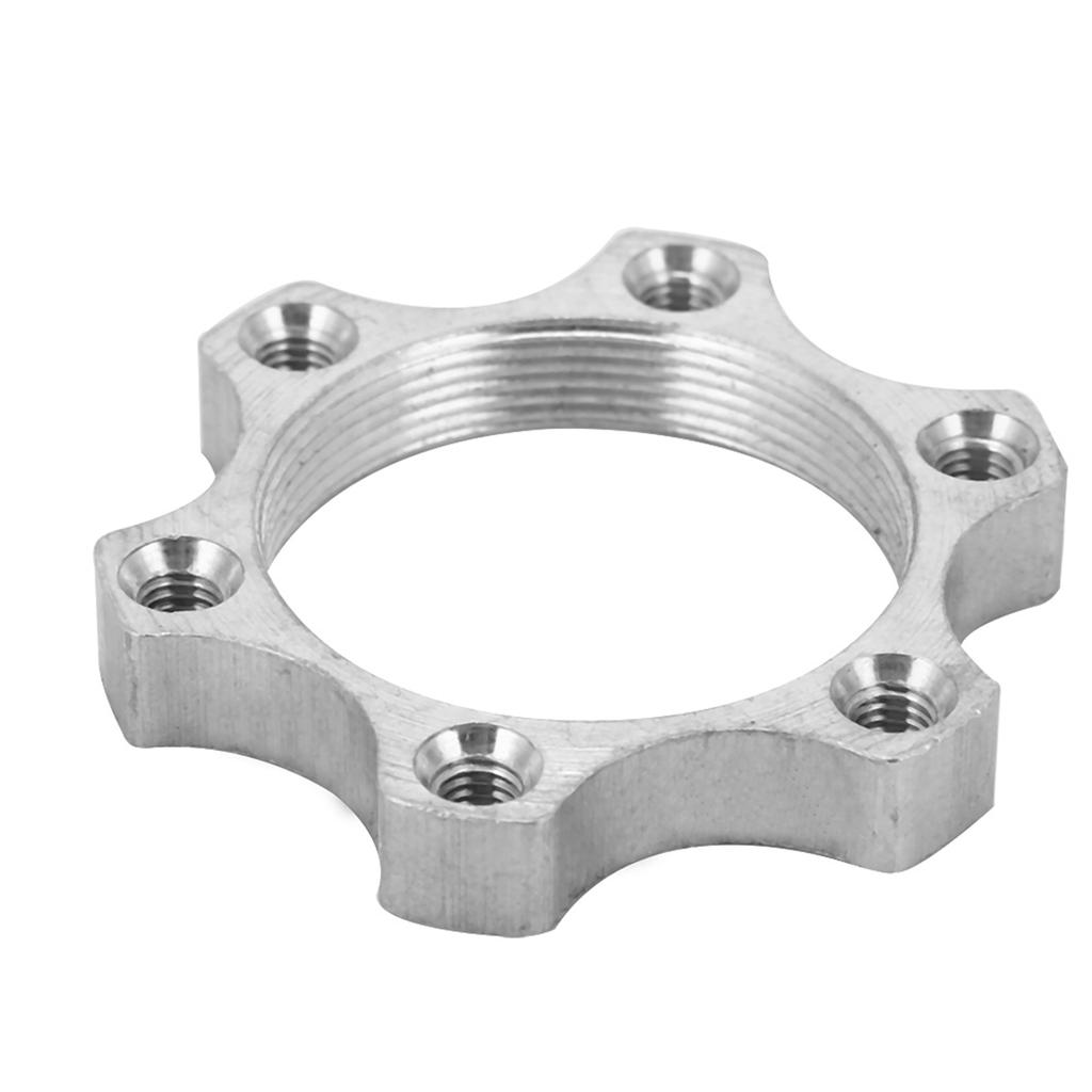Bicycle Freewheel Threaded Hubs Disk Disc Brake Rotor 6 Bolt Rotor Adapter Replacement Part