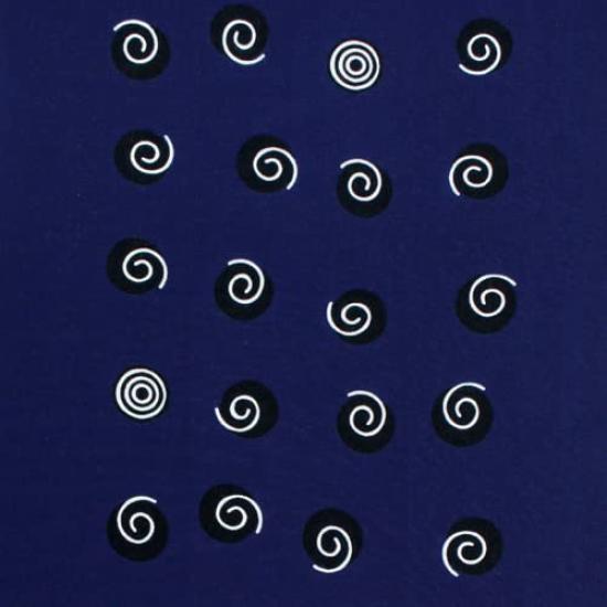 Dyeing Anbo Hand Towel Whirlpool Authentic Dyed Cotton Tokuoka Made in Japan 35cm x 100cm "Small Blue" 100%