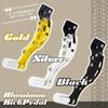 Muchas Sonrisas Aluminum Kick Pedal for Universal Custom Bikes (Silver)